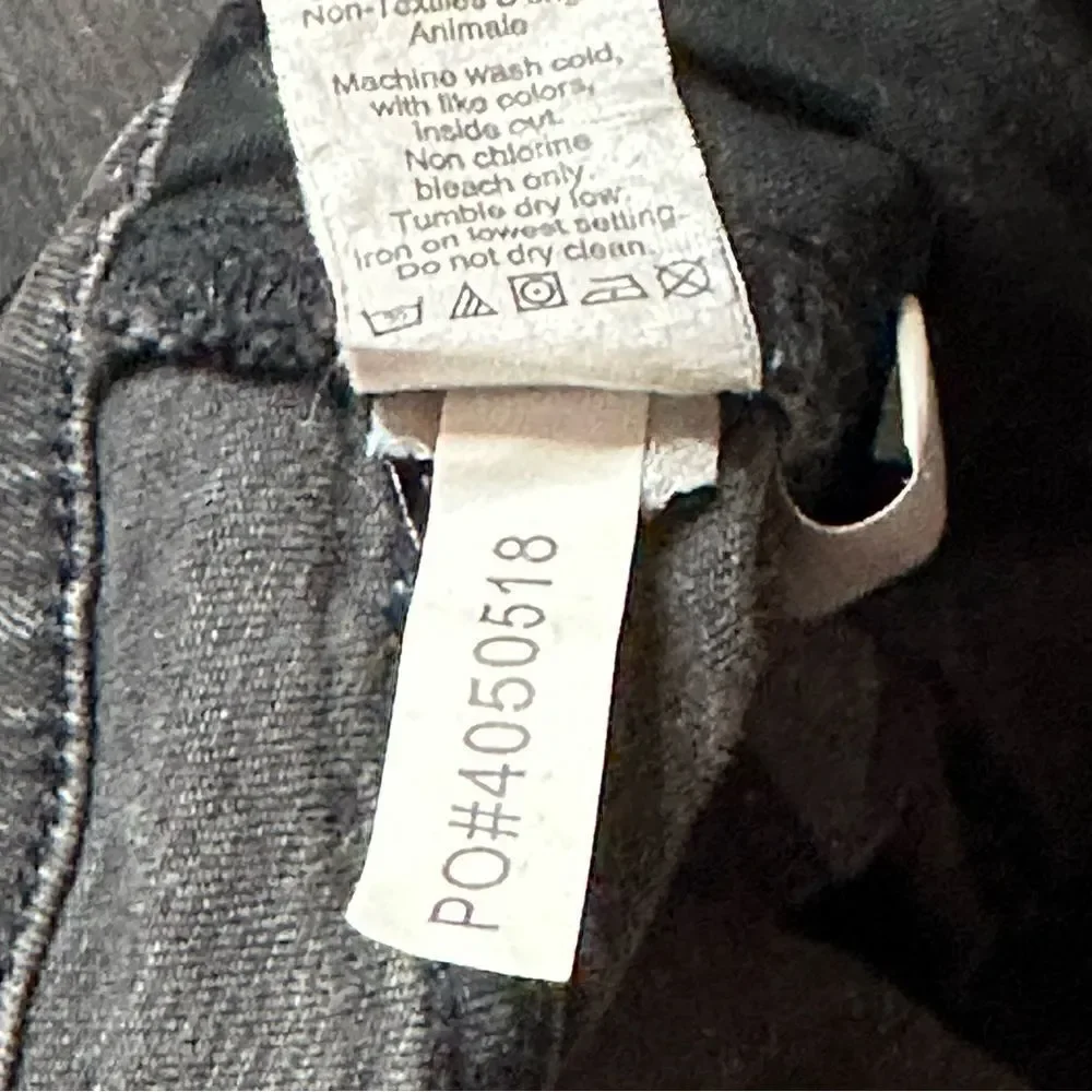 Madewell Black High Riser Skinny Jeans 28